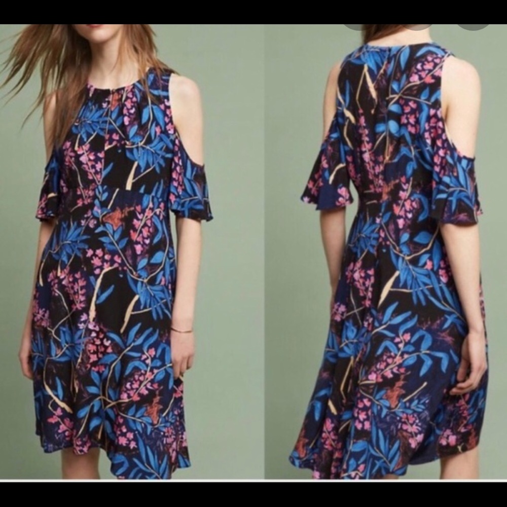 Anthropologie Maeve Floral Dress